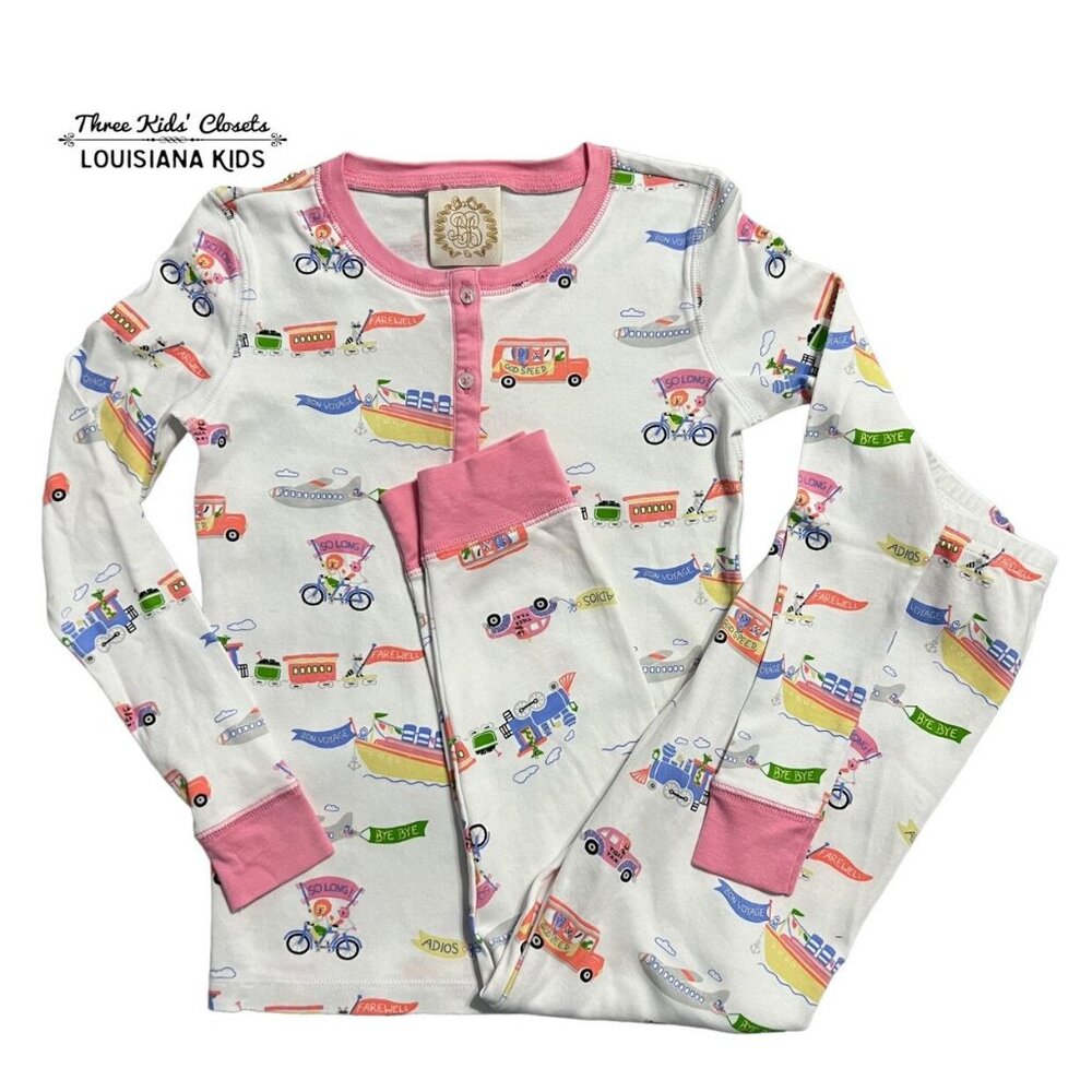 Beaufort Bonnet Company TBBC Sz 8 Pima Cotton Travel Transportation Pajamas